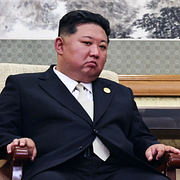 Kim Jong-un/Bild från ett vattenland i Wonsan.