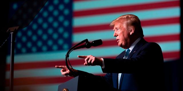 Donald Trump.  JIM WATSON / AFP