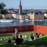 Vy från Södermalm, arkivbild.