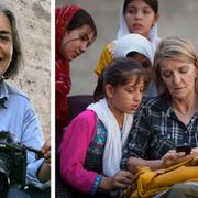 Fotografen Anja Niedringhaus och journalisten Kathy Gannon