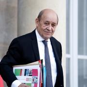 Utrikesminister Jean-Yves Le Drian.