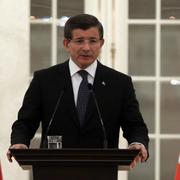 Turkiets premiärminister Ahmet Davutoglu.