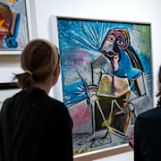 Bild från utställning på Moderna museet. 