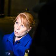 Alliansens partiledare Annie Lööf (C).