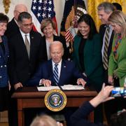 Ex-president Joe Biden.