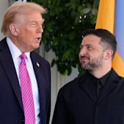 Zelenskyj och Trump.