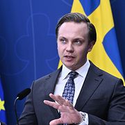 Riksdagens näringsutskotts ordförande Tobias Andersson (SD).