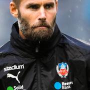 Olof Mellberg under tränardebuten mot Djurgårdens IF.