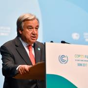 Antonio Guterres.