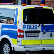 Polispiketbuss, arkivbild
