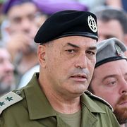 IDF:s stabschef Eyal Zamir.