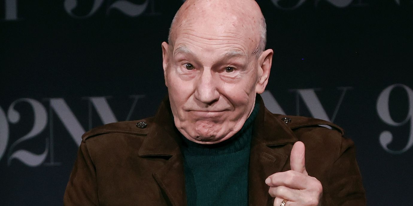 Sir Patrick Stewart if ebruari 2023.