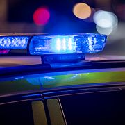 Polisen under ett annat ärende. Arkivbild.