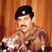 Iraks forne diktator, Saddam Hussein.