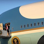 Trump i Miami på söndagen. 