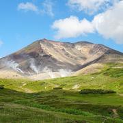 Berg på Hokkaido. Arkivbild.