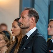 Kung Haakon och kronprinsessan Ingrid Alexandra.