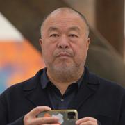 Ai Weiwei i samband med en utställning i London. 