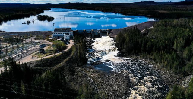 Illustrationsbild. Vattenkraftverket Laforsen utanför Kårböle. Pontus Lundahl/TT / TT NYHETSBYRÅN