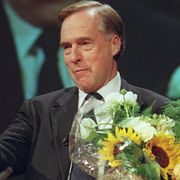 Björn Svedberg 1998 vid S-E-bankens bolagsstämma.