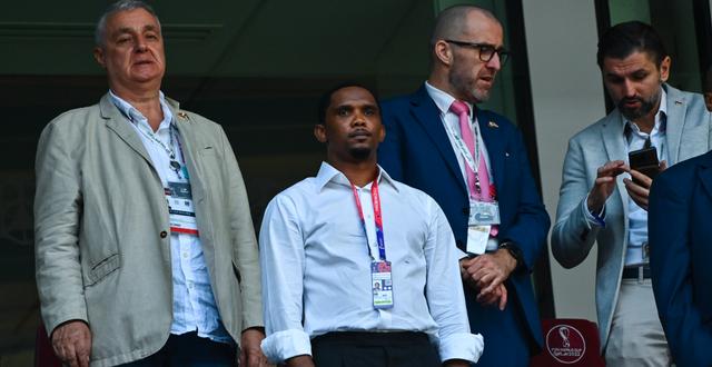 Samuel Eto'o under en tidigare VM-match. ANTHONY DIBON / Icon Sport