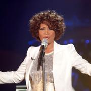 Whitney Houston under ett uppträdande 2009.