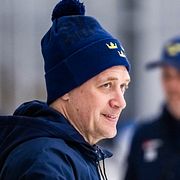 Sam Hallam, förbundskapten.