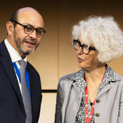  Luis Vayas Valdivieso och Katrin Schneeberger i Genève.