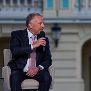 Trumps förhandlare Steve Witkoff med Ukrainas president Volodymyr Zelenskyj. Bild från september.