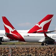 Qantas flög mer än människor till Rom.