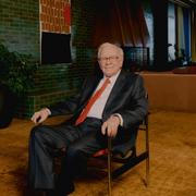 Warren Buffett at the Berkshire Hathaway headquarters in Omaha, Neb.