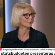 Elisabeth Svantesson i Morgonstudion.