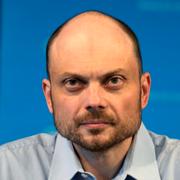 Vladimir Kara-Murza förra veckan.