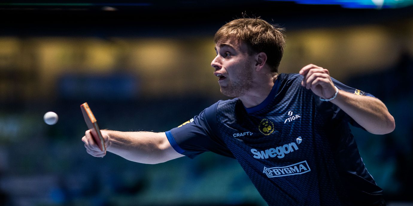 Truls Möregårdh, bild från matchen 16 oktober.