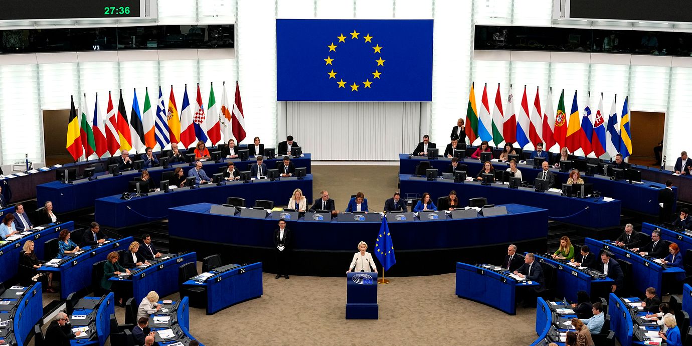 EU-parlamentet i Strasbourg.