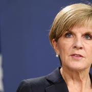 Australiens utrikesminister Julie Bishop