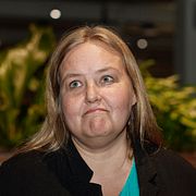 
Vänsterpartiets vice partiledare Ida Gabrielsson (V).