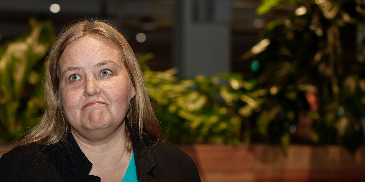 
Vänsterpartiets vice partiledare Ida Gabrielsson (V).