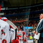 Morabänken i matchen mot Frölunda den 22 september.