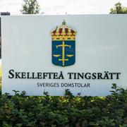 SKELLEFTEÅ 20240808
Tingshuset i Skellefteå.
Foto: Magnus Lejhall / TT / kod 10658
