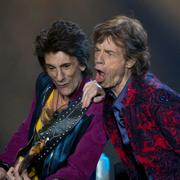 Ron Wood och Mick Jagger.