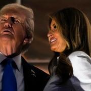 Donald och Melania Trump.