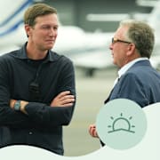 Jared Kushner och Steve Witkoff.