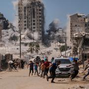 Bild från Gaza stad, 5 september. 