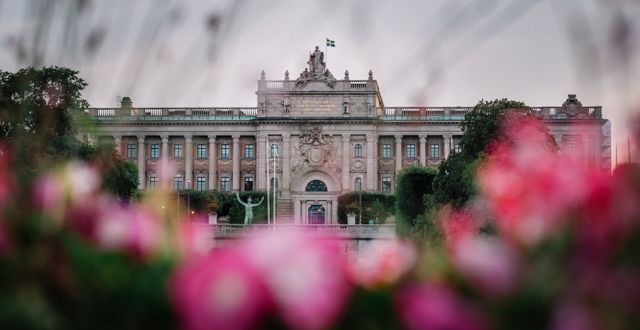 Riksdagshuset i Stockholm. Stina Stjernkvist/TT / TT NYHETSBYRÅN