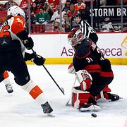 Frederik Andersen räddade allt i natt.