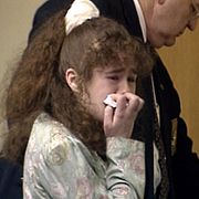 Christa Pike när hon dömdes 1996.