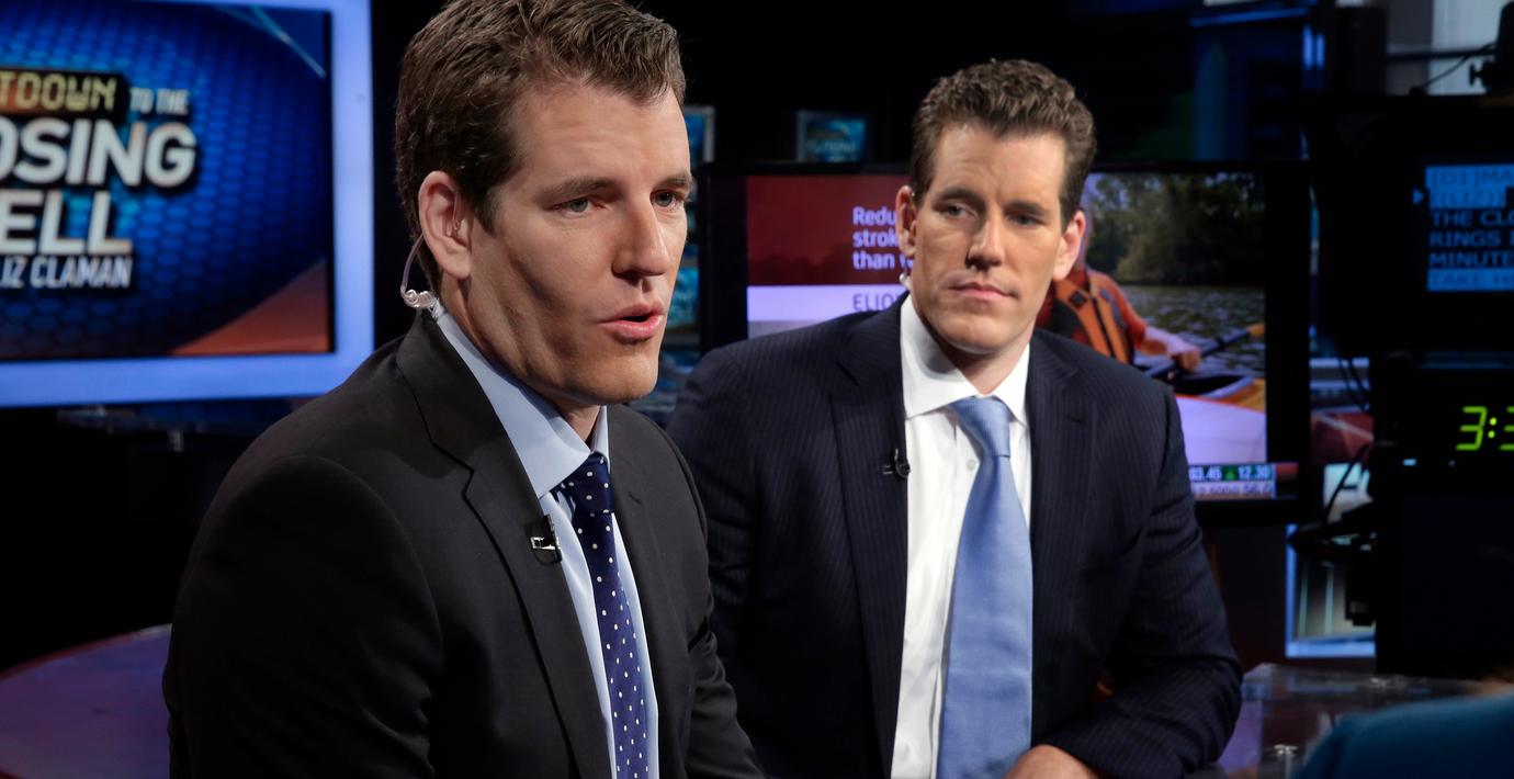 Tvillingarna Cameron och Tyler Winklevoss.