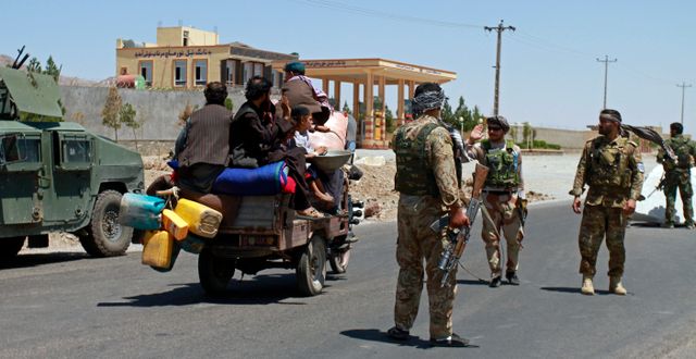 Säkerhetsstyrkor i Herat/Arkivbild Hamed Sarfarazi / TT NYHETSBYRÅN
