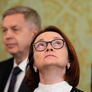 Ryska centralbankschefen Elvira Nabiullina.